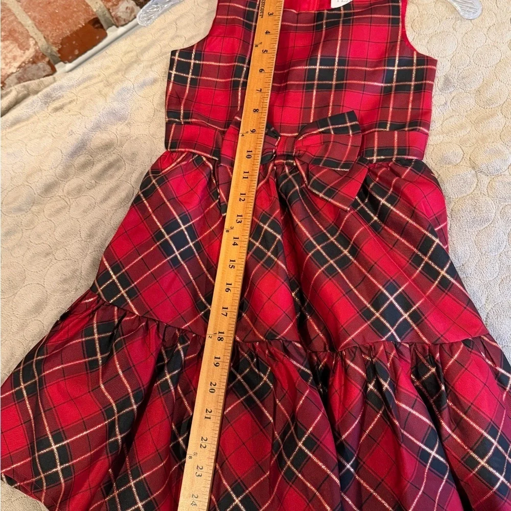The Children's Place Red and Black Plaid Dress